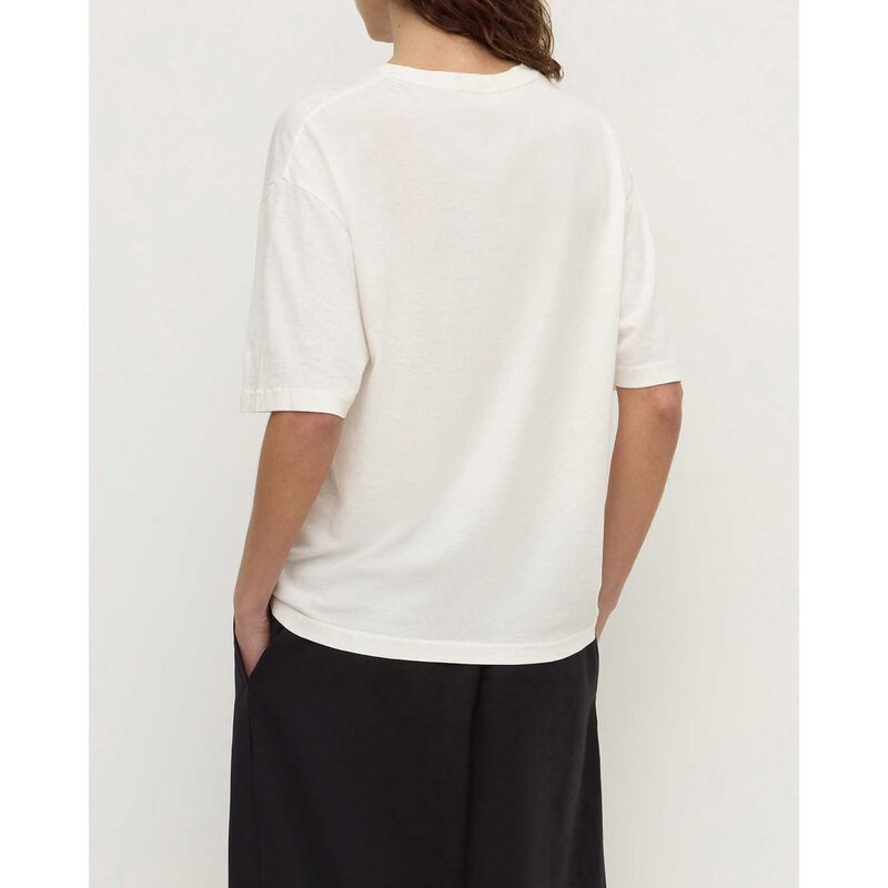 Assembly Label Kira Cotton Hemp Tee Antique White image number 1
